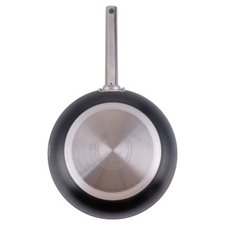 Galileo WokSaltapasta 28 cm από σφυρήλατο αλουμίνιο με κεραμική αντ...