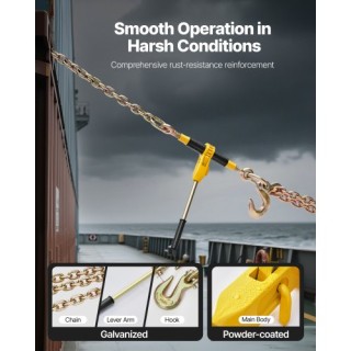 VEVOR Ανυψωτικό Κατάστημα με Αλυσίδες 3/8 - 1/2 ιντσών Βαρέως Τύπου...