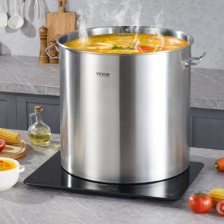 VEVOR  Κατσαρόλα Ανοξείδωτη 100QT με Καλάθι και Καπάκι  SYJHTG100QT...