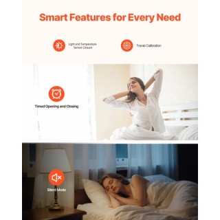 VEVOR Αυτόματος Ανοιχτήρας Κουρτινών για Ρωμαϊκές Ράβδους και U/I Ρ... VEVOR Αυτόματος Ανοιχτήρας Κουρτινών για Ρωμαϊκές Ράβδους και U/I Ρ...