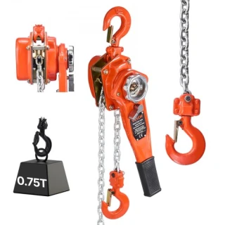VEVOR Manual Chain Hoist, 750KG, 6M G80 Steel Chain... VEVOR Manual Chain Hoist, 750KG, 6M G80 Steel Chain...