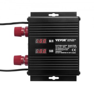 VEVOR Διπλός Απομονωτής Μπαταρίας 12V/24V 250A με Οθόνη LCD FDCDJD... VEVOR Διπλός Απομονωτής Μπαταρίας 12V/24V 250A με Οθόνη LCD FDCDJD...