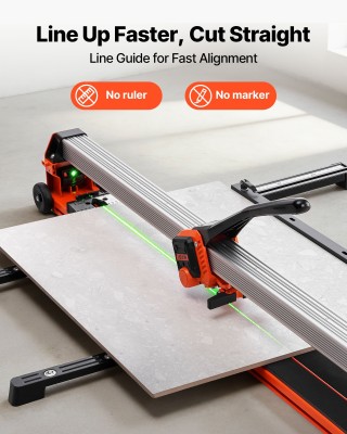 VEVOR Χειροκίνητος Κόφτης Πλακιδίων 1200 mm με Αναβαθμισμένη Ράγα, ...