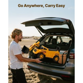 VEVOR Παιδικό Αυτοκινητάκι-Εκσκαφέας 25 κιλών με Αποθηκευτικό Χώρο ...