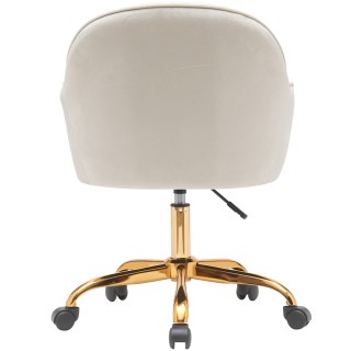Καρέκλα Γραφείου Βελούδινη με Χρυσή Βάση 54.5 x 63 x 79.5 - 89.5cm ... Καρέκλα Γραφείου Βελούδινη με Χρυσή Βάση 54.5 x 63 x 79.5 - 89.5cm ...