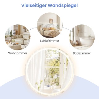 Costway  Πολυλειτουργικός Καθρέπτης LED με Αντιθαμβωτική Λειτουργία...