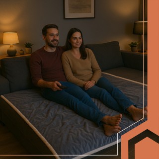 Ruhhy Ηλεκτρική κουβέρτα, διπλής όψης, 10 λειτουργίες, 180 x 130 cm...