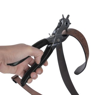 Galileo Διάτρητη Πένσα από Ανθρακοχάλυβα με 6 Ανταλλάξιμα Μεγέθη Οπ...