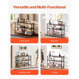 VEVOR Στενό Τραπέζι Καναπέ 3 Επιπέδων για Είσοδο & Σαλόνι BSXGZDCK3... VEVOR Στενό Τραπέζι Καναπέ 3 Επιπέδων για Είσοδο & Σαλόνι BSXGZDCK3...