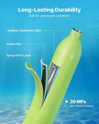 VEVOR Μίνι Σκούμπα Μάσκα 0.5L Φορητή Φιάλη Κατάδυσης για Υποβρύχια ... VEVOR Μίνι Σκούμπα Μάσκα 0.5L Φορητή Φιάλη Κατάδυσης για Υποβρύχια ...