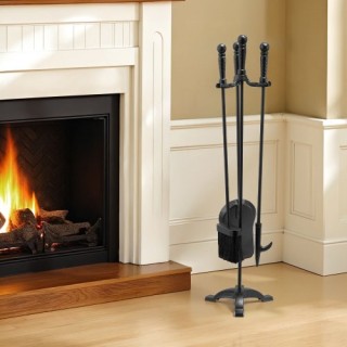 VEVOR Σετ Εργαλείων Τζακιού VEVOR, Μαύρο, 4 PCS, Διάσταση: 29.53 x ... VEVOR Σετ Εργαλείων Τζακιού VEVOR, Μαύρο, 4 PCS, Διάσταση: 29.53 x ...