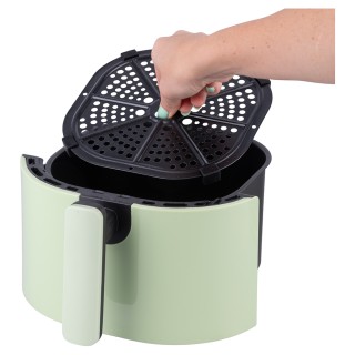 Kooper Φριτέζα αέρος 5 L με οθόνη αφής 1200 W σε πράσινο φασκόμηλο ...