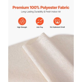 VEVOR Επεκτάσιμος Οδηγός Κάθετων Περσίδων 116-218 εκ. Κόψιμο Ανοιχτ...