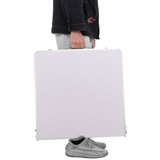 BAKAJI  Πτυσσόμενο Τραπέζι Κατασκήνωσης Πικνίκ με Λαβή Μεταφοράς Ρυ...