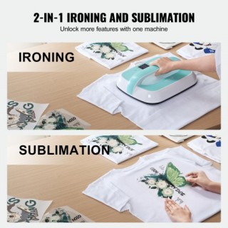 VEVOR Φορητή Πρέσα Θερμότητας 12x10 εκ Πράσινο/Λευκό JYTHJLBS1210... VEVOR Φορητή Πρέσα Θερμότητας 12x10 εκ Πράσινο/Λευκό JYTHJLBS1210...