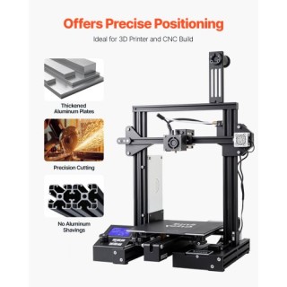 VEVOR 4PCS 1000mm T Slot 4040 Aluminum Extrusion Anodized Rail 4040... VEVOR 4PCS 1000mm T Slot 4040 Aluminum Extrusion Anodized Rail 4040...