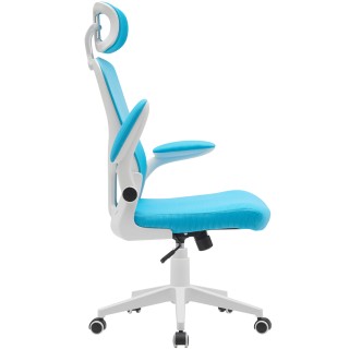 Περιστρεφόμενη Καρέκλα Γραφείου με Διαπνέον Ύφασμα 51 x 56 x 116-12... Περιστρεφόμενη Καρέκλα Γραφείου με Διαπνέον Ύφασμα 51 x 56 x 116-12...