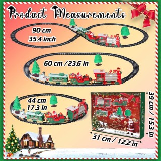 BAKAJI Χριστουγεννιάτικο Τρενάκι Κάτω από το Δέντρο 22 Κομμάτια Λο... BAKAJI Χριστουγεννιάτικο Τρενάκι Κάτω από το Δέντρο 22 Κομμάτια Λο...