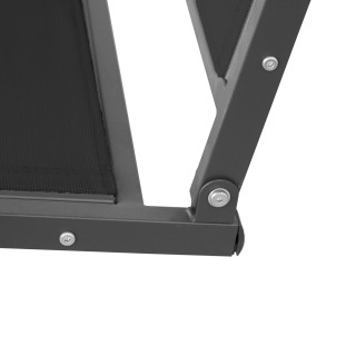 Outsunny Κούνια Κήπου 3 Θέσεων με Σκίαστρο, Αναπνεύσιμο Κάθισμα και...