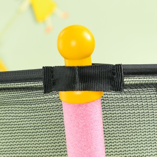 HOMCOM Τραμπολίνο για Παιδιά με Είσοδο με Φερμουάρ και Επενδυμένου... HOMCOM Τραμπολίνο για Παιδιά με Είσοδο με Φερμουάρ και Επενδυμένου...