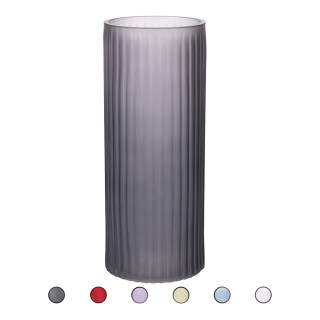 Galileo Κυλινδρικό χρωματιστό γυάλινο βάζο h 29 cm Sibilla 5918246 ...