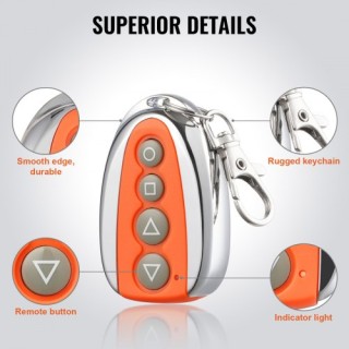 VEVOR Αυτόματη Τηλεχειριστήριο Συρόμενης Πύλης 131ft 4-Κουμπιών TYM...