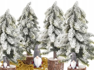 Verk Group Μικρό Τεχνητό Χριστουγεννιάτικο Δέντρο με Χιονισμένα Κλα...