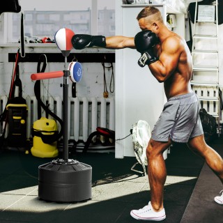 SPORTNOW Σάκος Πυγμαχίας με Περιστρεφόμενη Μπάρα, Speedball και Στό... SPORTNOW Σάκος Πυγμαχίας με Περιστρεφόμενη Μπάρα, Speedball και Στό...