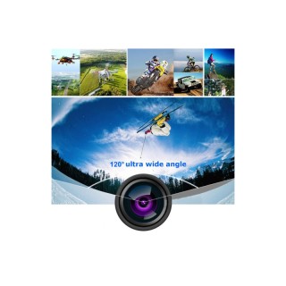 Αδιάβροχη Action Camera με Οθόνη LCD 2” SPM Scamera-Black Αδιάβροχη Action Camera με Οθόνη LCD 2” SPM Scamera-Black