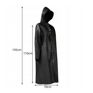 Αδιάβροχη Καμπαρντίνα με Κουκούλα Trizand 21840 Αδιάβροχη Καμπαρντίνα με Κουκούλα Trizand 21840