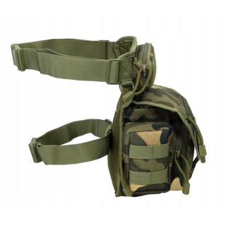 Αδιάβροχο Στρατιωτικό Τσαντάκι Μηρού/Μέσης Χρώματος Camouflage Verk...