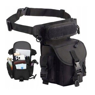 Αδιάβροχο Στρατιωτικό Τσαντάκι Μηρού/Μέσης Χρώματος Μαύρο Verk Grou... Αδιάβροχο Στρατιωτικό Τσαντάκι Μηρού/Μέσης Χρώματος Μαύρο Verk Grou...