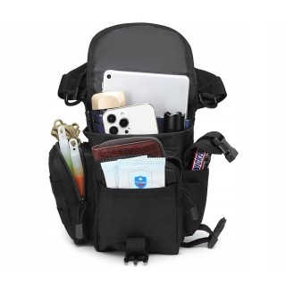 Αδιάβροχο Στρατιωτικό Τσαντάκι Μηρού/Μέσης Χρώματος Μαύρο Verk Grou... Αδιάβροχο Στρατιωτικό Τσαντάκι Μηρού/Μέσης Χρώματος Μαύρο Verk Grou...