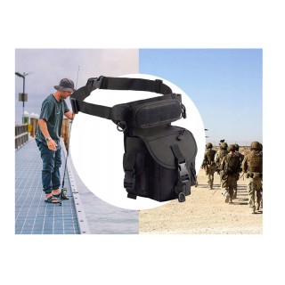 Αδιάβροχο Στρατιωτικό Τσαντάκι Μηρού/Μέσης Χρώματος Μαύρο Verk Grou... Αδιάβροχο Στρατιωτικό Τσαντάκι Μηρού/Μέσης Χρώματος Μαύρο Verk Grou...