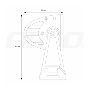 Αδιάβροχος Προβολέας Φωτισμού Αυτοκινήτου Light Bar 9-36V 72W 7200l...