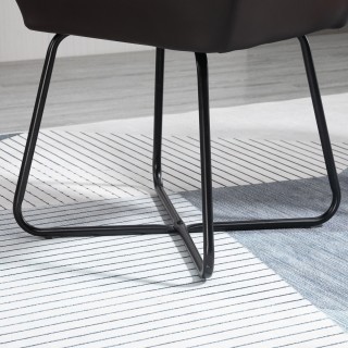 HOMCOM Σετ 2 Μοντέρνες Καρέκλες για Τραπεζαρία, Κουζίνα ή Σαλόνι, Ε... HOMCOM Σετ 2 Μοντέρνες Καρέκλες για Τραπεζαρία, Κουζίνα ή Σαλόνι, Ε...