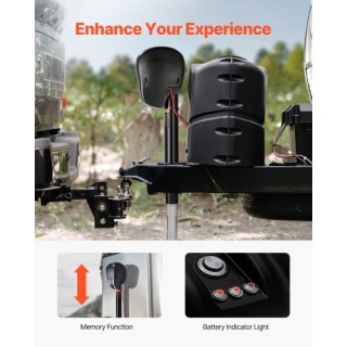 VEVOR Ηλεκτρικός Γρύλος Ρυμουλκούμενου 3500 lbs για Τροχόσπιτο & Κα...