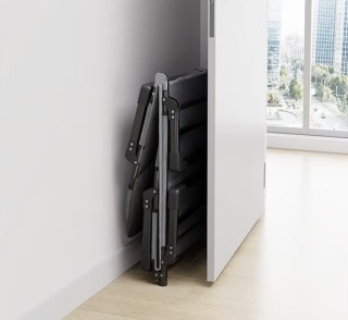 Πτυσσόμενο Κρεβάτι Camping με Στρώμα 200 x 65 x 30 cm Γκρι 25380 Tr...