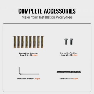 Εξωτερική Κουπαστή VEVOR Αλουμινίου για Σκάλες 2-3 Σκαλοπατιών με Κ... Εξωτερική Κουπαστή VEVOR Αλουμινίου για Σκάλες 2-3 Σκαλοπατιών με Κ...