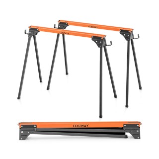 Costway 2 x πριονόβολοι, πτυσσόμενοι, ικριώματα εργασίας, ανθεκτικά...