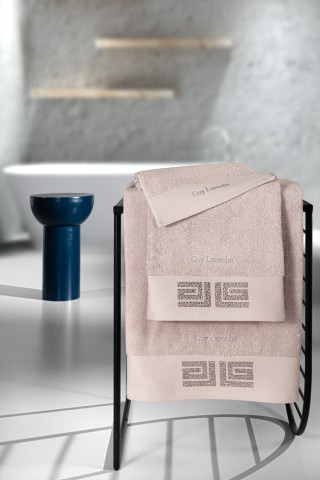 Guy Laroche Σετ 3τμχ Πετσέτες Marlen Old Pink, 1131090224001