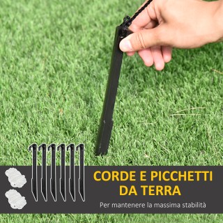 HOMCOM Φουσκωτός Άγιος Βασίλης σε μοτοσυκλέτα 165cm με ενσωματωμένα...