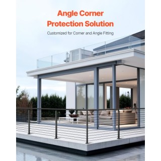 VEVOR Καλώδιο Ράγας VEVRO 42 με Οπές L-Σχήματος 1JZLGZXHS10607YXO001V0