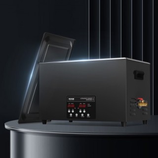 VEVOR  Καθαριστής Υπερήχων 30L με Χρονοδιακόπτη, Θερμαντήρα & Καλάθ...