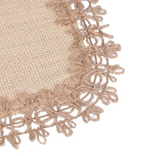 Villa dEste Home Ορθογώνιο Μπεζ Τραπεζομάντιλο 45x30 εκ από Γιούτα ...