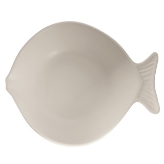 Villa DEste  Μια μονή βαθιά κεραμική πιατέλα 24 εκ. σε παράκτιο στυ...