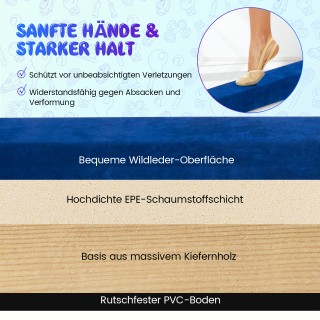 Costway 270 εκ. Πτυσσόμενη Δοκός Ισορροπίας για Παιδιά με Χειρολαβή...