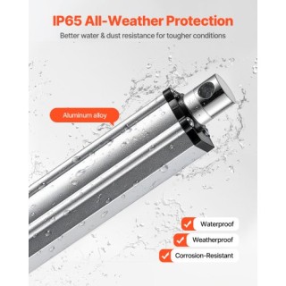 VEVOR Γραμμικός Ενεργοποιητής 12V, Διαδρομή 152.4mm, Αδιάβροχος IP6...