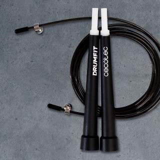 CECOTEC  Επαγγελματικό Σχοινάκι DrumFit Speed Rope από Ατσάλι με Ερ...