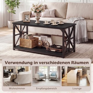 Costway Βιομηχανικό τραπεζάκι σαλονιού αγροτικού στυλ με ανοιχτό ρά... Costway Βιομηχανικό τραπεζάκι σαλονιού αγροτικού στυλ με ανοιχτό ρά...